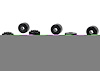W21013 Front Sway Bar Link Bushings Fits Select 1960-1973 Ford Models - image 1