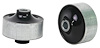 W53662 Front Control Arm Bushing Kit (Front Lower Inner Rear Bushing) for 2003-2007 Honda Accord - image 1