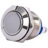 Flat Stainless Steel Push Button Switch - image 1