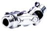 Chrome Support Bearing Bracket with 3/4" Bearing - image 1