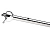 Corvette Floorshift Straight Column 53-62 w/hazard Polished Stainless - image 1