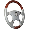 Fruitwood Luxury Steering Wheel Grey - image 1