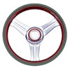 Navigator Steering Wheel Combination Wood & Light Grey Leather - image 1