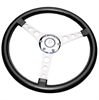 Molded Corvette Steering Wheel Black - image 1