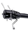 Tilt Steering Column Kit with Built-In Key Black Powder Coated Finish - image 1