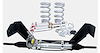 Rack & Pinion Cradle/Shock Kit 1968-74 Nova - image 1
