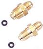 Power Steering Adapter Fitting M18-1.5 x 6 AN Male Straight - image 1