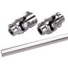 Stainless Steel U-Joint & Shaft Kit Mustang Power Box - image 1