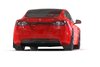 MF101URBLKRD Mud Flap Kit for 2021-22 Tesla Model S & S Plaid - Red Logo - image 2