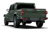 MF104BLKAGN Mud Flap Kit Fits Select Jeep JT Gladiator Mojave, Rubicon - Army Green Logo - image 2