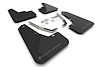 MF106URBLKGR Mud Flap Kit Fits Select Subaru Crosstrek Lift/AT - Grey Logo