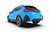 MF106URBLKNB Mud Flap Kit Fits Select Subaru Crosstrek Lift/AT  - Blue Logo - image 2