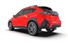 MF106URBLKRD Mud Flap Kit Fits Select Subaru Crosstrek Lift/AT  - Red Logo - image 2