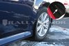 MF14URBLKSIL Mud Flap Kit for 2010-2014 Subaru Legacy 2.5i, 3.6R - Silver Logo - image 2