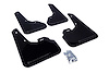 MF17URBLKGRY Mud Flap Kit for 2010-2013 Mazda 3 I, Mazdaspeed, S - Grey Logo - image 1