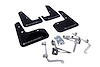 MF19URBLKSIL Mud Flap Kit for 2011-2014 Subaru STI Sedan / 2011-2014 Subaru WRX Sedan - Silver Logo - image 1