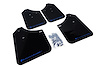 MF1URBLKBL Mud Flap Kit for 2002-2007 Subaru Impreza WRX/STI / 2002-2007 Subaru Impreza RS/2.5i - Blue Logo - image 1