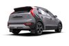 MF21URBLKDGR Mud Flap Kit Fits Select KIA Niro - Dark Grey Logo - image 2