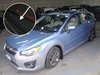 MF22URBLKBL Mud Flap Kit for 2012-2016 Subaru Impreza Limited, Premium, Sport - Blue Logo - image 2