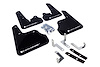 MF22URBLKWH Mud Flap Kit for 2012-2016 Subaru Impreza Limited, Premium, Sport - White Logo - image 1