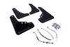 MF25URBLKGRY Mud Flap Kit for 2012-2019 Fiat Fiat 500 Abarth, 500T, Sport - Grey Logo - image 1