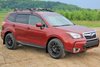 MF28URBLKRD Mud Flap Kit for 2014-2018 Subaru Forester - Red Logo - image 2