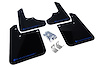 MF2URBLKBL Mud Flap Kit for 1993-2001 Subaru Impreza RS/LX/GL/Sport - Blue Logo - image 1