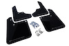 MF2URBLKGRY Mud Flap Kit for 1993-2001 Subaru Impreza RS/LX/GL/Sport - Grey Logo - image 1