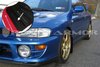 MF2URBLKGRY Mud Flap Kit for 1993-2001 Subaru Impreza RS/LX/GL/Sport - Grey Logo - image 2