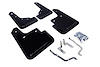 MF31URBLKGRY Mud Flap Kit for 2014-2018 Mazda 3 Grand Touring, Sport, SV, Touring - Grey Logo - image 1