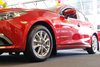 MF31URBLKRD Mud Flap Kit for 2014-2018 Mazda 3 Grand Touring, Sport, SV, Touring - Red Logo - image 2