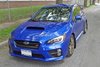 MF32URBLKBL Mud Flap Kit for 2015-2019 Subaru WRX Sedan / 2015-2019 Subaru STI Sedan - Blue Logo - image 4