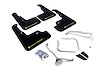 MF32URBLKCGN Mud Flap Kit for 2015-2019 Subaru WRX Sedan / 2015-2019 Subaru STI Sedan - Green Logo - image 1