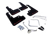 MF32URBLKRD Mud Flap Kit for 2015-2019 Subaru WRX Sedan / 2015-2019 Subaru STI Sedan - Red Logo - image 1