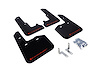 MF34URBLKRD Mud Flap Kit for 2015-2019 Subaru Legacy 2.5i, 2.5i Premium, 2.5i Limited, 3.6R Limited - Red Logo - image 1
