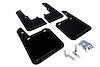 MF36URBLKGRY Mud Flap Kit for 2015-2019 Subaru Outback 2.5i, 2.5i Premium, 2.5i Limited, 3.6R Limited - Grey Logo - image 1