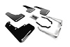 MF46LTURBLKW Mud Flap Kit for 2018-2019 Subaru Crosstrek Limited, Premium, Sport - White Logo - image 1