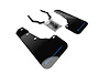 MF46LTURRDWH Mud Flap Kit for 2018-2019 Subaru Crosstrek Limited, Premium, Sport - Red Mud Flap/White Logo