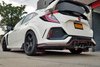 MF47URBLKRDX Mud Flap Kit for 2017-2020 Honda Civic Type R - Altered Font Red Logo - image 3