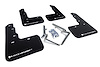 MF47URBLKWH Mud Flap Kit for 2017-2020 Honda Civic Type R - White Logo - image 1