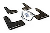 MF51URBLKWH Mud Flap Kit for 2017-2020 Honda Civic Hatchback - White Logo - image 1
