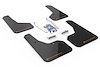 MF52URBLKOR Mud Flap Kit for 2019-2020 Subaru Forester - Orange Logo - image 1