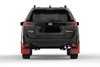 MF52URRDBLK Mud Flap Kit for 2019-2020 Subaru Forester - Red Mud Flap/Black Logo - image 3