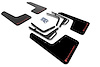 MF53URBLKRD Mud Flap Kit for 2017-2019 Ford Raptor Raptor - Red Logo - image 1
