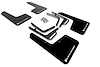 MF53URBLKWH Mud Flap Kit for 2017-2019 Ford Raptor Raptor - White Logo