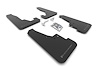MF55URBLKGRY Mud Flap Kit for 2016-22 Dodge Durango GT/RT/SRT/SXT - Grey Logo