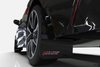 MF57-BCE22-BLK/PK Mud Flap Kit with BCE Logo for 2019-2022 Hyundai Veloster N - Breast Cancer Logo - image 2