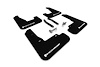 MF59URBLKWH Mud Flap Kit Fits Select Hyundai Elantra Elantra GT N-line, i30 N - White Logo
