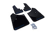 MF5URBLKBL Mud Flap Kit for 2003-2008 Subaru Forester 2.5X/XT - Blue Logo - image 1