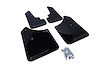 MF5URBLKGRY Mud Flap Kit for 2003-2008 Subaru Forester 2.5X/XT - Grey Logo - image 1